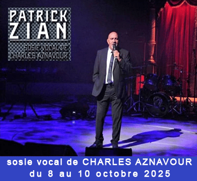 Lire la suite à propos de l’article Patrick ZIAN chante Charles AZNAVOUR